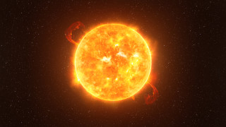 Точно навреме за Хелоуин НАСА показа призрачното слънце което засне