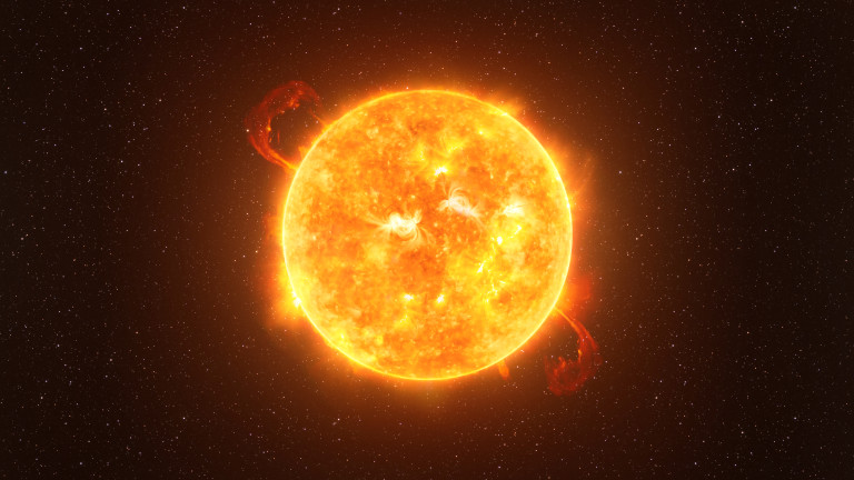 Точно навреме за Хелоуин, НАСА показа призрачното слънце, което засне.