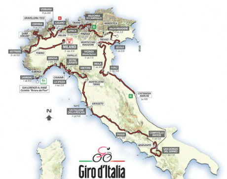 Пълна програма на колоездачната обиколка на Италия 2015 - Topsport.bg