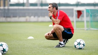 Старши треньорът на Барселона Ернесто Валверде за пореден път