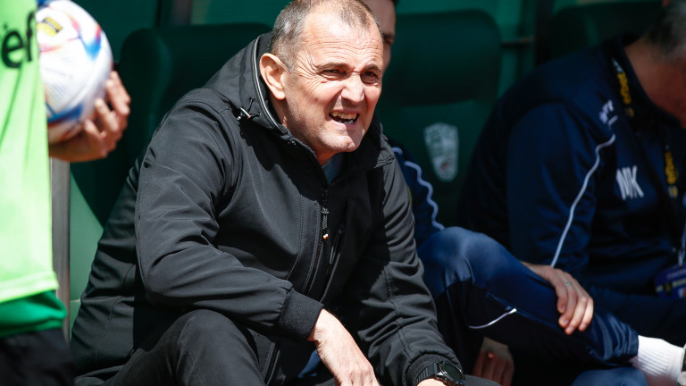 Треньорът на Славия Златомир Загорчич демонстрира оптимизъм, след като футболистите