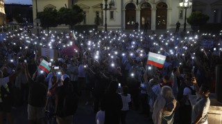 Нов протест на Πpaвocъдиe зa вceĸи пред Съдебната палата в София Протестът