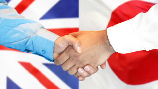Обединеното кралство договори споразумение за свободна търговия с Япония в