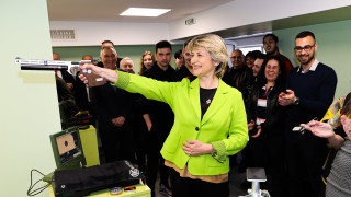 Министърът на младежта и спорта Весела Лечева присъства на откриването