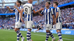 Реал Сосиедад с първа победа за сезона, Оярсабал блесна срещу Еспаньол