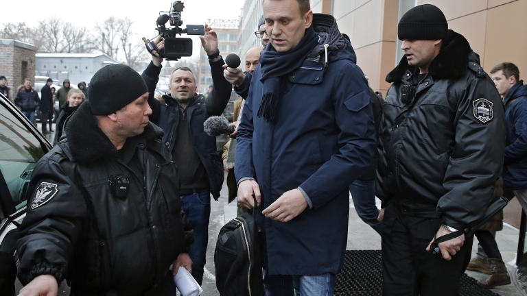 Русия осъдена да плати 63 хил. евро обезщетение на опозиционера Навални 