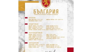 Селекционерът на българския национален отбор Илиан Илиев обяви пълния списък