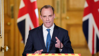 Вицепремиерът на Великобритания Доминик Рааб заяви че не може да