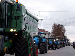 Български земеделци подкрепят протестите на гръцките