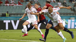 Нападателят на Дания Каспер Долберг е уверен че Червения