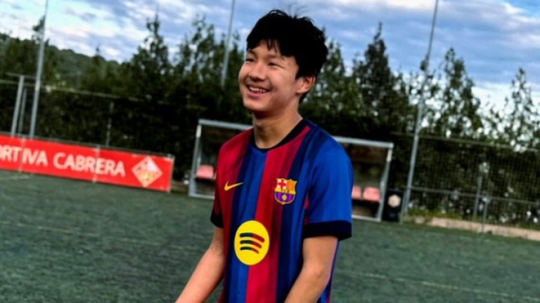 Барселона привлече талантлив казахстанец