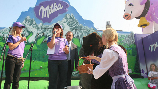 Milka Alpine Tour 2008 пристигна в България (галерия)
