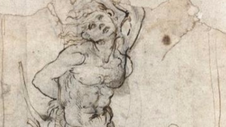Случайно намериха рисунка на Леонардо