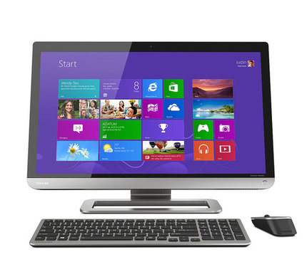Toshiba показа нов All-in-One компютър на Computex 2013