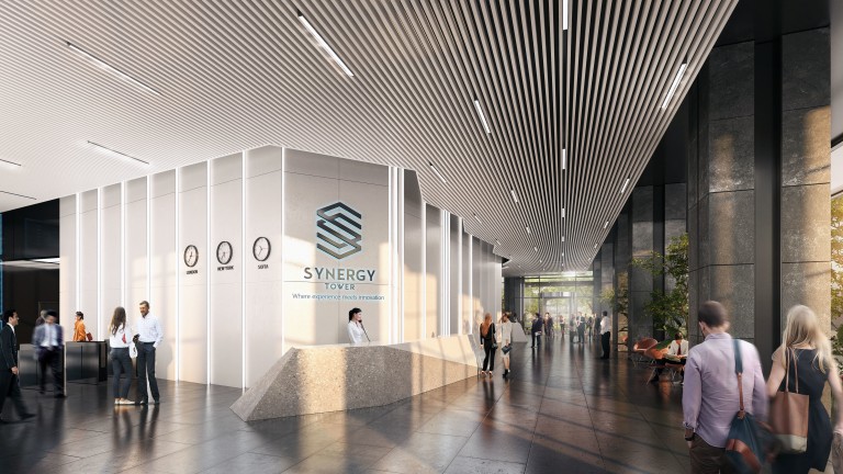 Synergy Tower: Най-новата офис сграда в София за €41 млн.