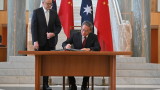 Австралия и Китай работят за подобравяне на военната комуникация