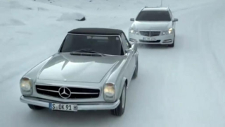 Неделните шофьори на Mercedes-Benz – Шумахер и Хакинен