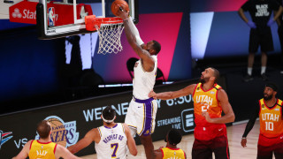 ЛА Лейкърс победи Юта със 116 108 и си гарантира първото