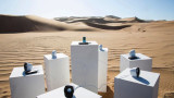 Какво прави тази инсталация в пустинята Намиб