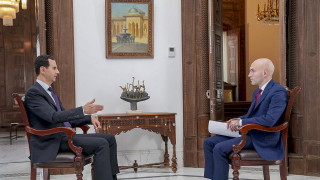 Президентът на Сирия Башар Асад заяви че Западът подклажда унищожителната