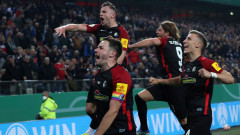 Хамбургер - Фрайбург 1:3 в мач за Купата на Германия