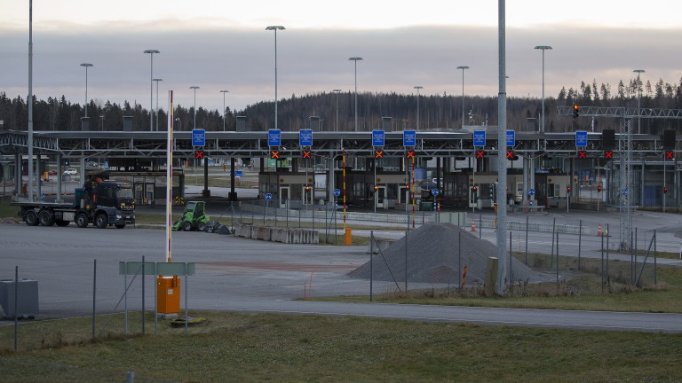 Финландия затвори рано днес четири контролно-пропускателни пункта по границата си