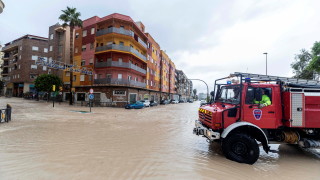 Четири са вече жертвите на наводненията в Испания съобщава Спутник