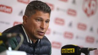 Треньорът на ФК ЦСКА 1948 Красимир Балъков говори преди