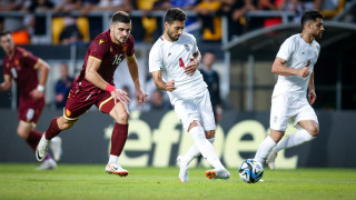 Преслав Боруков дебютира за националния отбор при загубата с 0 1