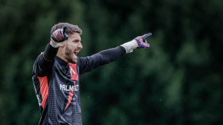 Бившият вратар на Локомотив Пловдив Динко Хоркаш който от новия