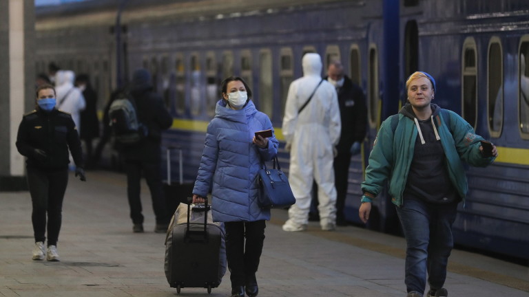 Украйна отчете тревожно увеличение на заразените с коронавирус