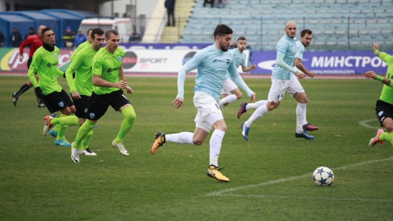 Дунав - Черно море 0:1, автогол на Карагерен