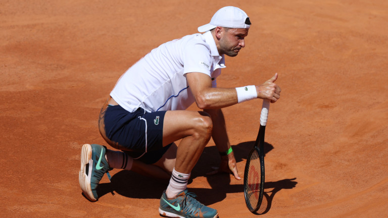 Григор Димитров продължава победния си ход на тенис турнира Internazionali