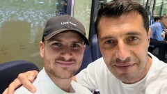 Божинов изпрати вино на Левски на бивш английски национал