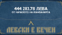 Отлични резултати от кампанията "Левски е вечен"