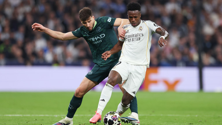 Реал Мадрид - Манчестър Сити 3:0, Винисиус изпусна дузпа