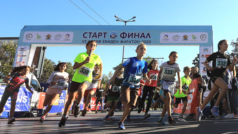 Традиционният Екиден маратон в София завърши с рекорд