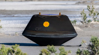 Капсулата на НАСА с проби от астероида Бену се приземи на Земята