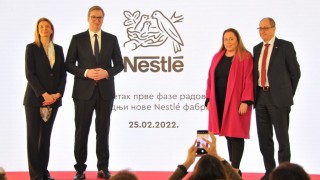 Nestle разширява производството си в Сърбия с нова фабрика