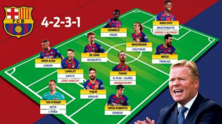 Роналд Куман ще използва схема на игра 4 2 3 1 в Барса