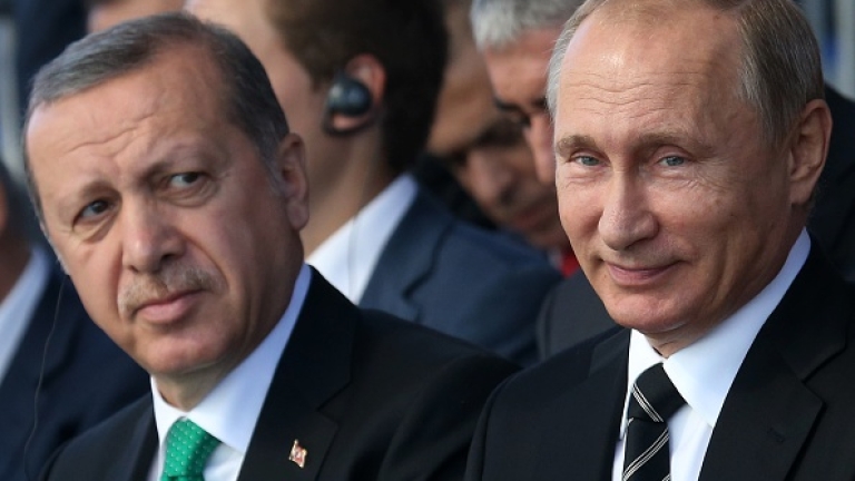 Ердоган се среща с Путин в Санкт Петербург на 9 август