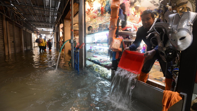 70% от Венеция е наводнена