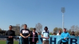 Феновете на Дунав режат лентата на стадиона в Русе