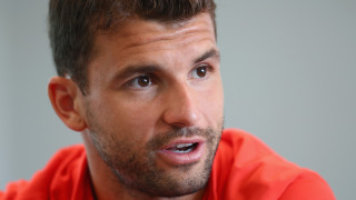 Григор Димитров тренира усилено за първия си мач на турнира