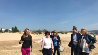 Ангелкова видя отлично състояние на морската вода в Слънчев бряг