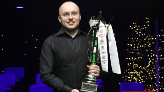 Георги Величков спечели ценния трофей от WINBET снукър лига след