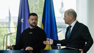 Украинският президент Володимир Зеленски иска от Германия да подкрепи страната