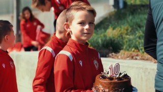 ЦСКА направи изненада на свой юноша за неговия десети рожден