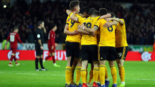 Отборът на Ливърпул допусна поражение с 1 2 от Уулвърхемптън в