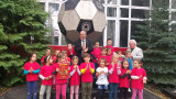 Деца от градина "Брезичка" гостуваха на ЦСКА 